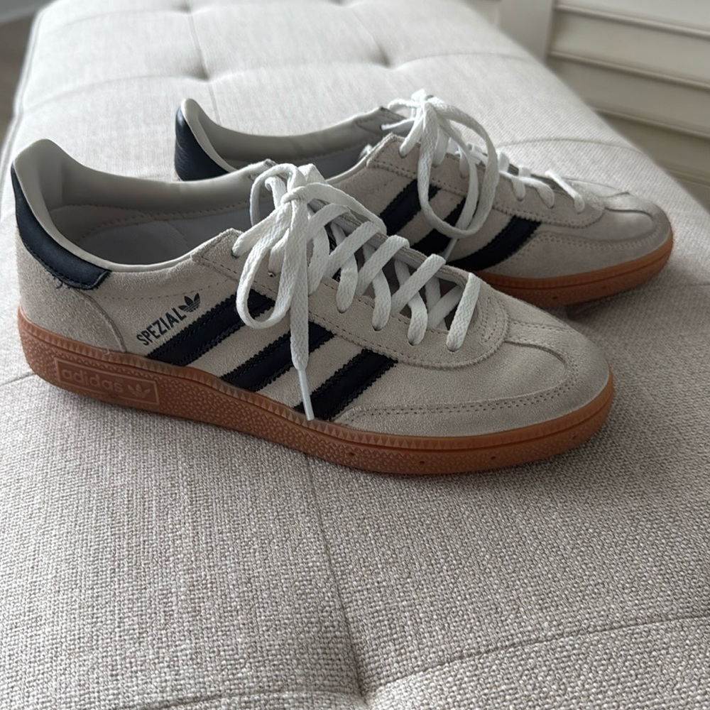 Adidas Handball Spezial Shoes Originals Sz 6.5 Alumina Core Black Cloud White